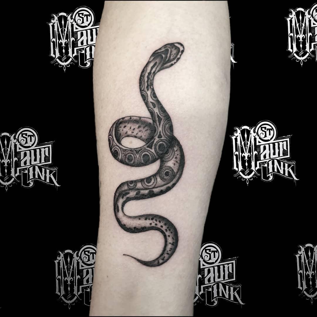 tattoo serpent