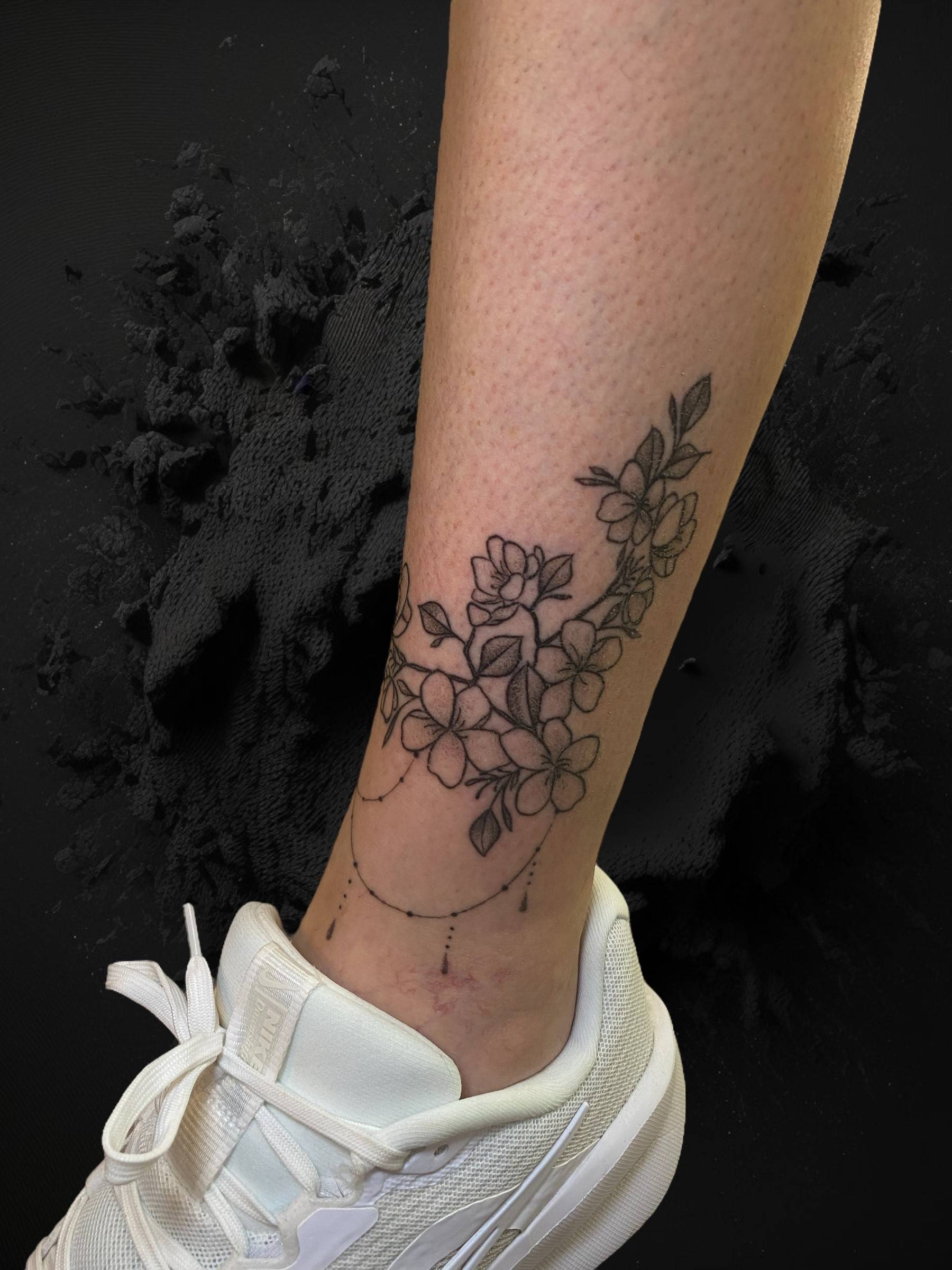 tattoo floral2